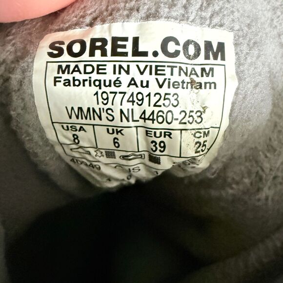 Sorel Women's Explorer II Joan Felt WP Winter Boot NL4460-253 Women's Size 8 - Picture 7 of 9